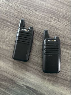 Walkie talkie’s
