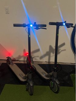 Two Aovowheel Electric Scooters