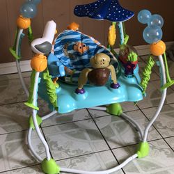 BRAND NEW FINDING NEMO BABY ACTIVITY JUMPER MUSIC LIGHTS AND SONGS WORKS!!!!