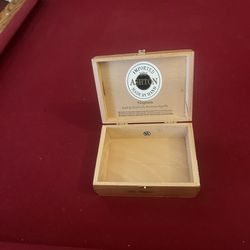 Empty cigar box