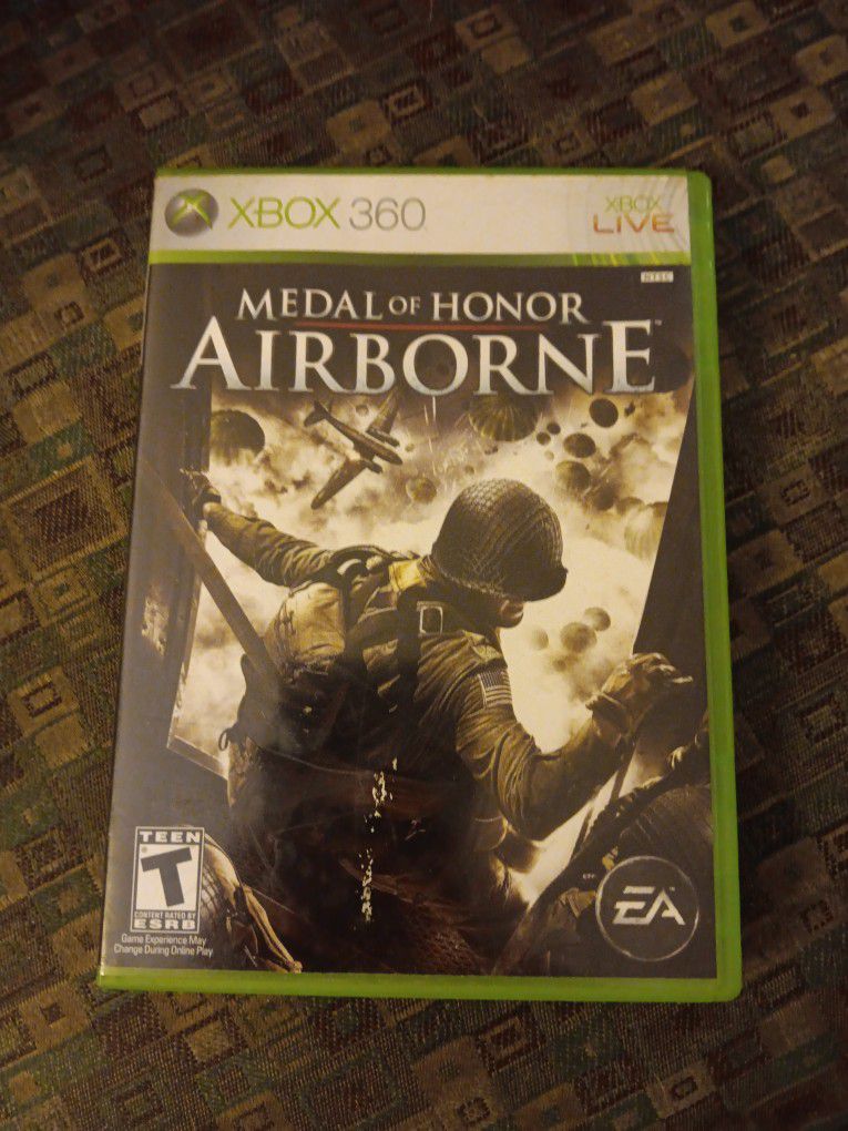 XBOX 360 " Medal Of Honor" AIRBORNE VIdeo Game 
