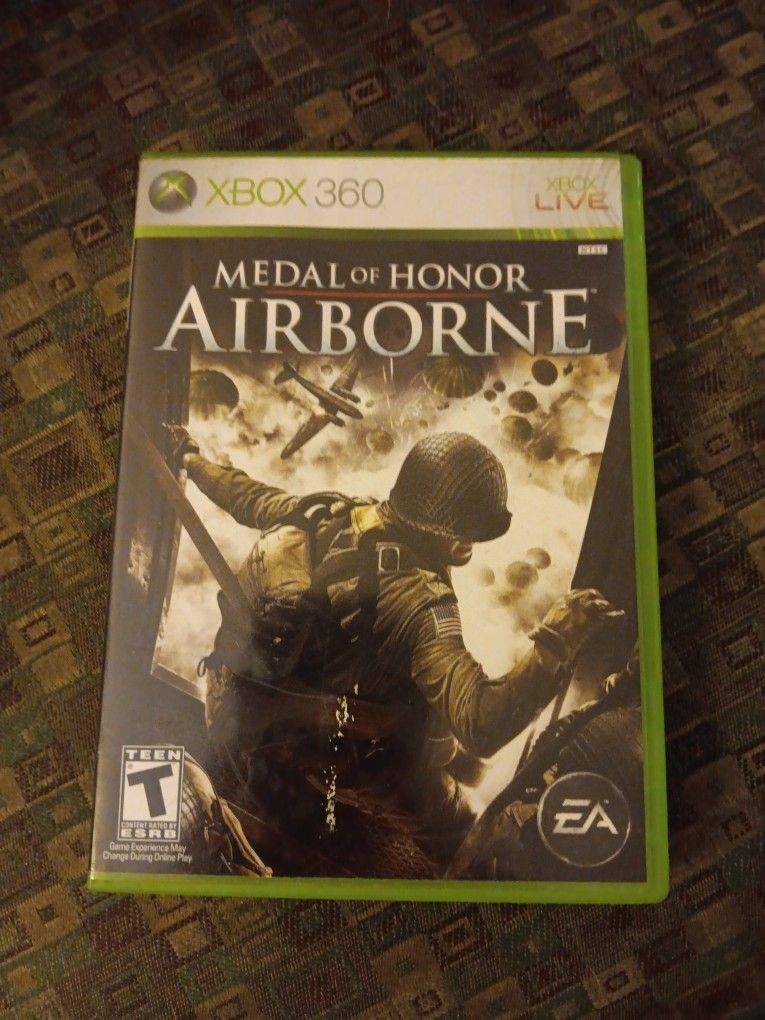 XBOX 360 " Medal Of Honor" AIRBORNE VIdeo Game