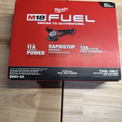 New Milwaukee Fuel M18 Grinder