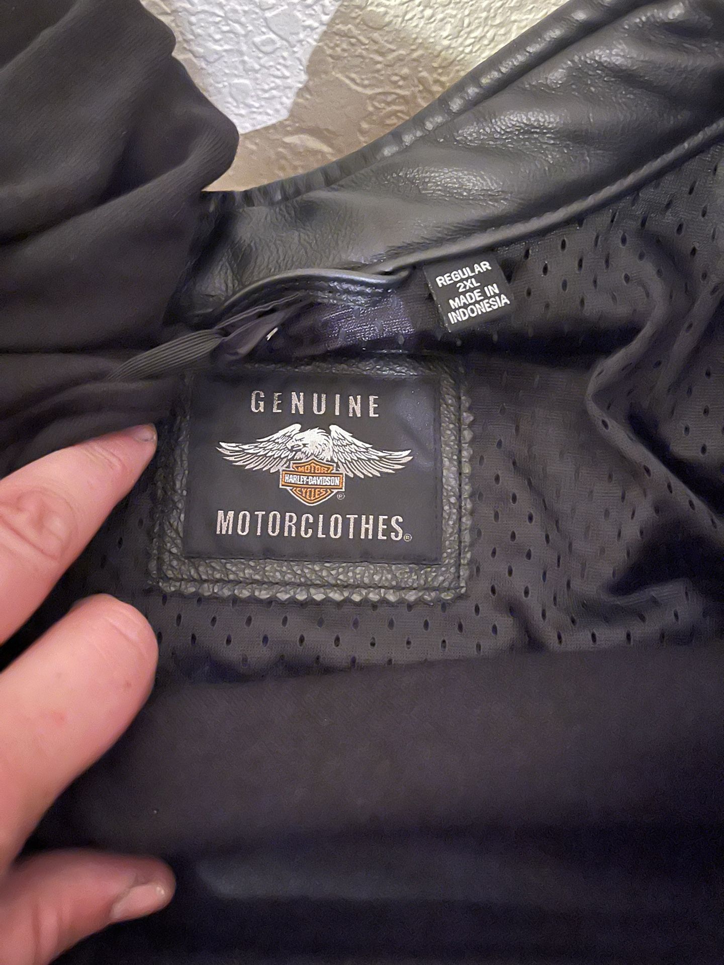 Genuine Harley Riding Leather jacket