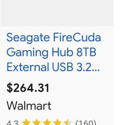 8tb Firecuda Gaming Hub