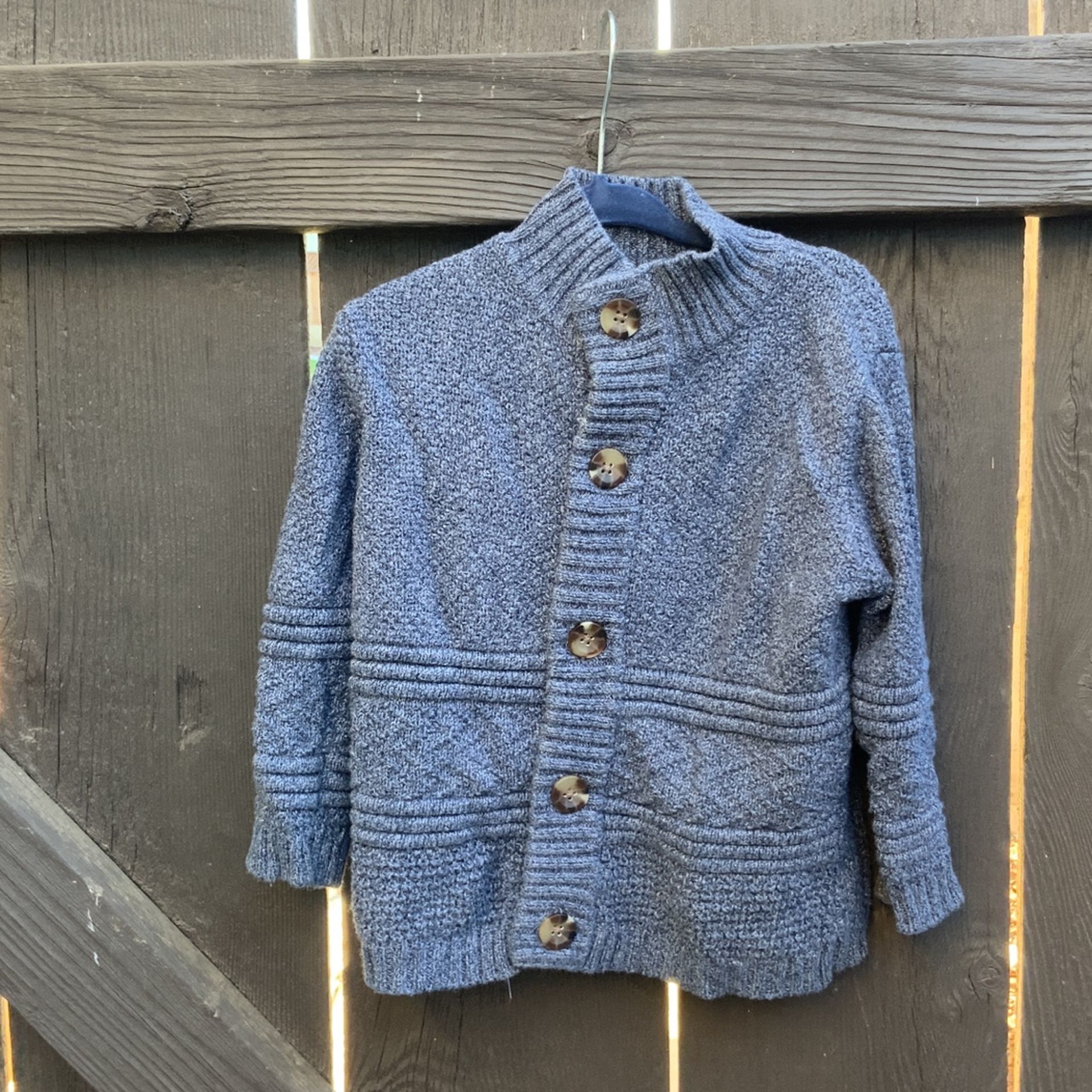 2t Knit Sweater Button Up (cat JACK)