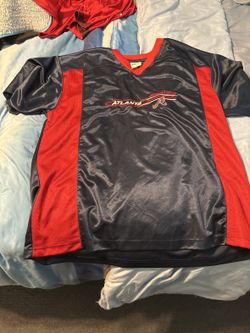 Atlanta Braves CSA Baseball Jersey Shirt - Navy/Red - Size XL