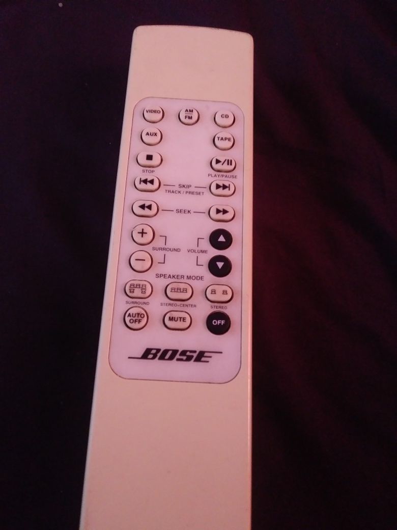 Bose lifestyle remote C-9