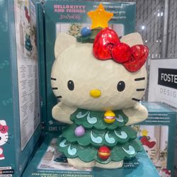 Hello Kitty Jim Shore Christmas Tree Statue
