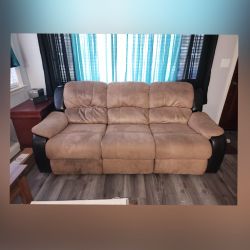 Recliner Sofa Great Condition- Love Seat Sold
