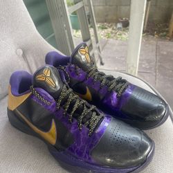 Kobe 5,lakers Away,,,Size 12