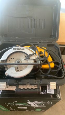 Dewalt 7 1/4” circular saw