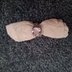 Jewelry Ring.  Clear Engagement Or Party  Ring