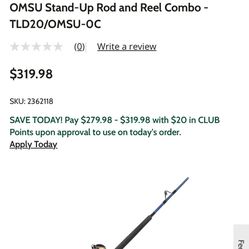 Shimano TLD/Offshore Angler Ocean Master OMSU Stand-Up Rod and Reel Combo - TLD20/OMSU-0C