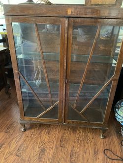 Old Curio Cabinet