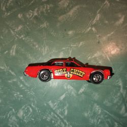 Vintage 1977 Hot Wherls Fire Chief #2639