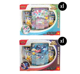 Pokémon 30th Celebration: Sylveon and Greninja Ex Box [Set of 2]