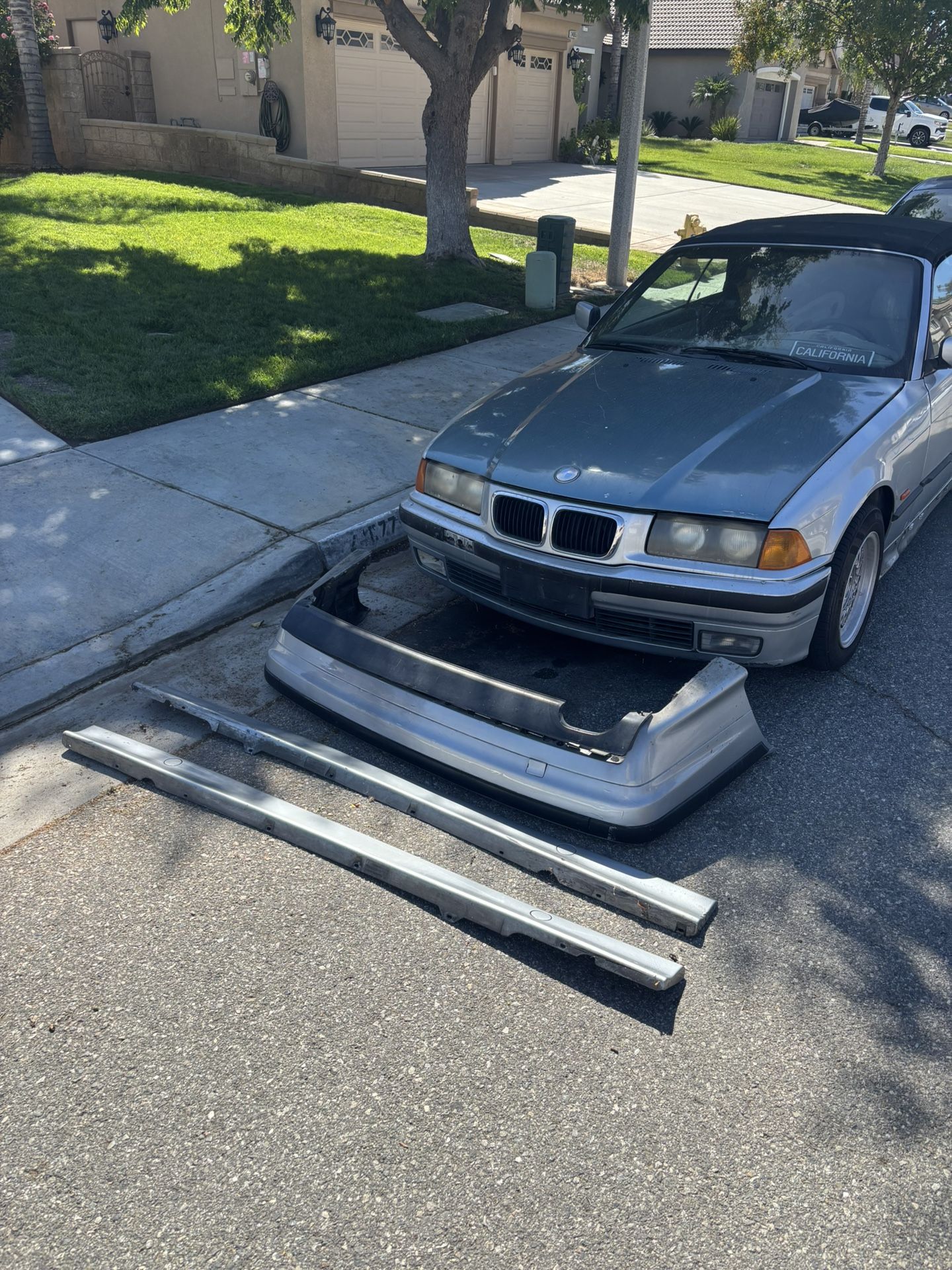 E36 Stock Bumpers And Side skirts