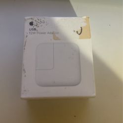 Apple 12W USB Power Adapter - iPad and iPhone Charger, Type A Wall Charger