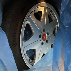 Ls 3pc Japan Rims With Continental Tires