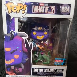 Funko Pop (Minor Box Damage)Doctor Strange Supreme Unleashed With Protector