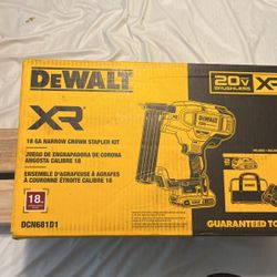 Dewalt Xr 20v Crown Stapler 