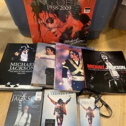 Hail To MICHAEL JACKSON Memorabilia  8 Pcs