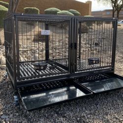Brand New 43” Stackable Dog Kennel
