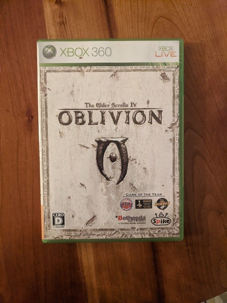Oblivion Xbox 360