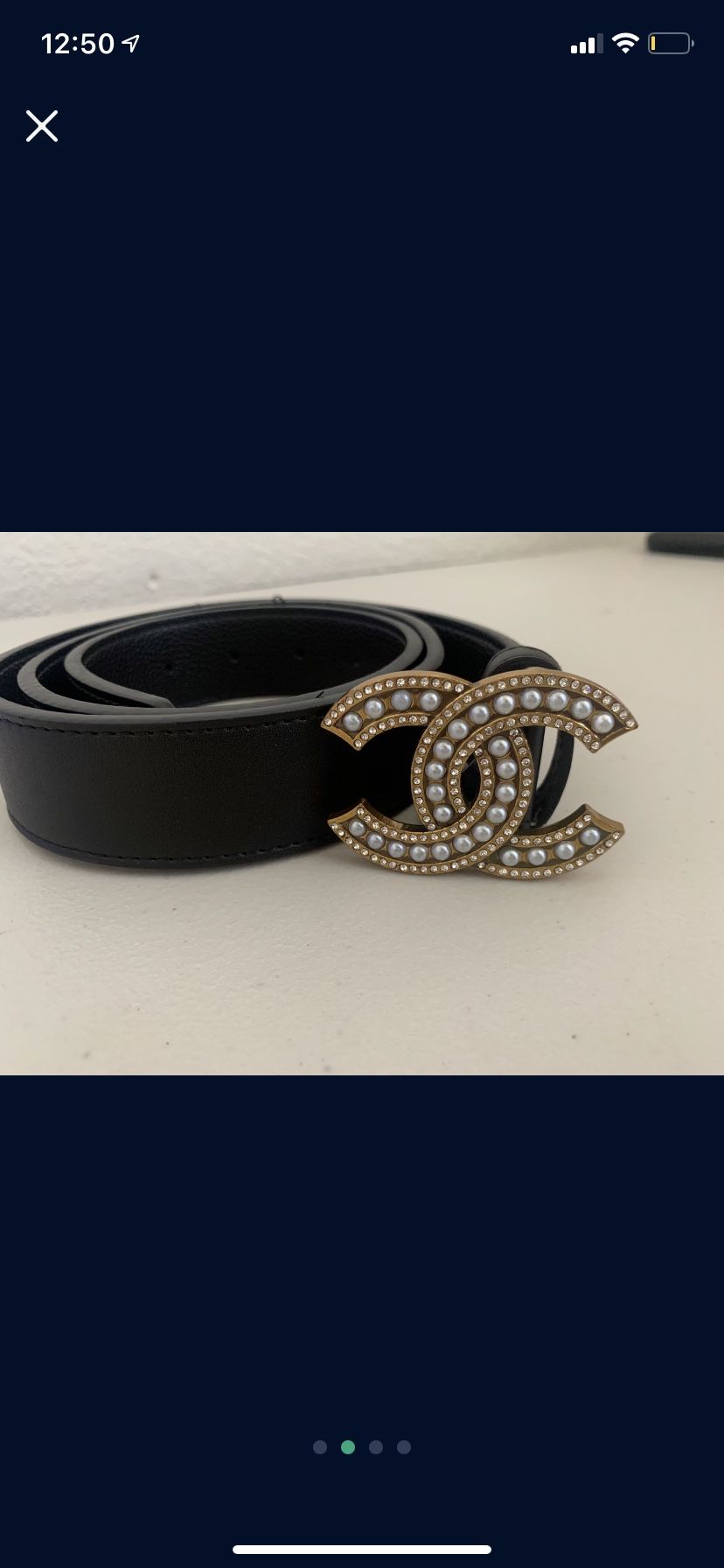 chanel belt