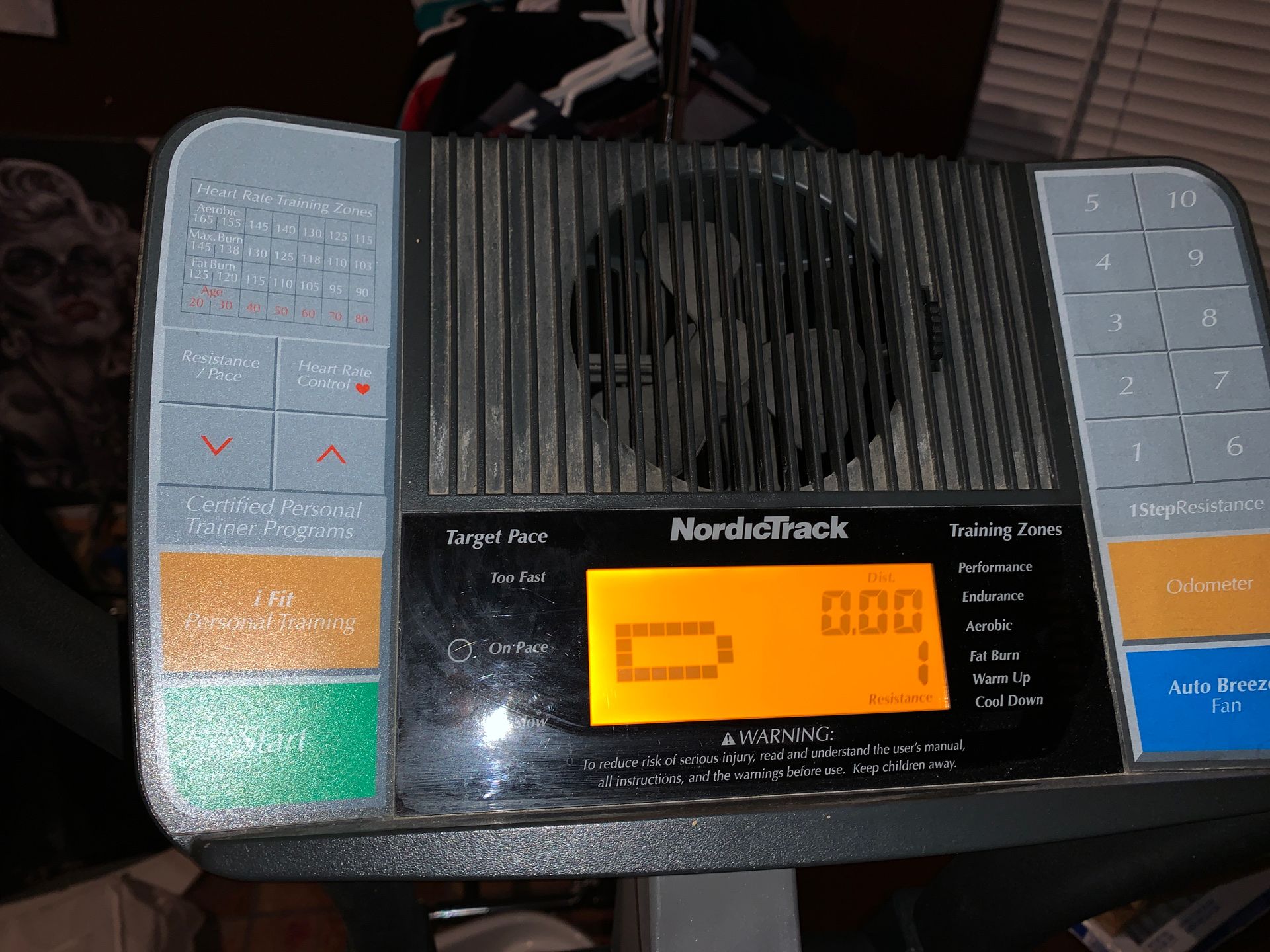 Nordictrack elliptical