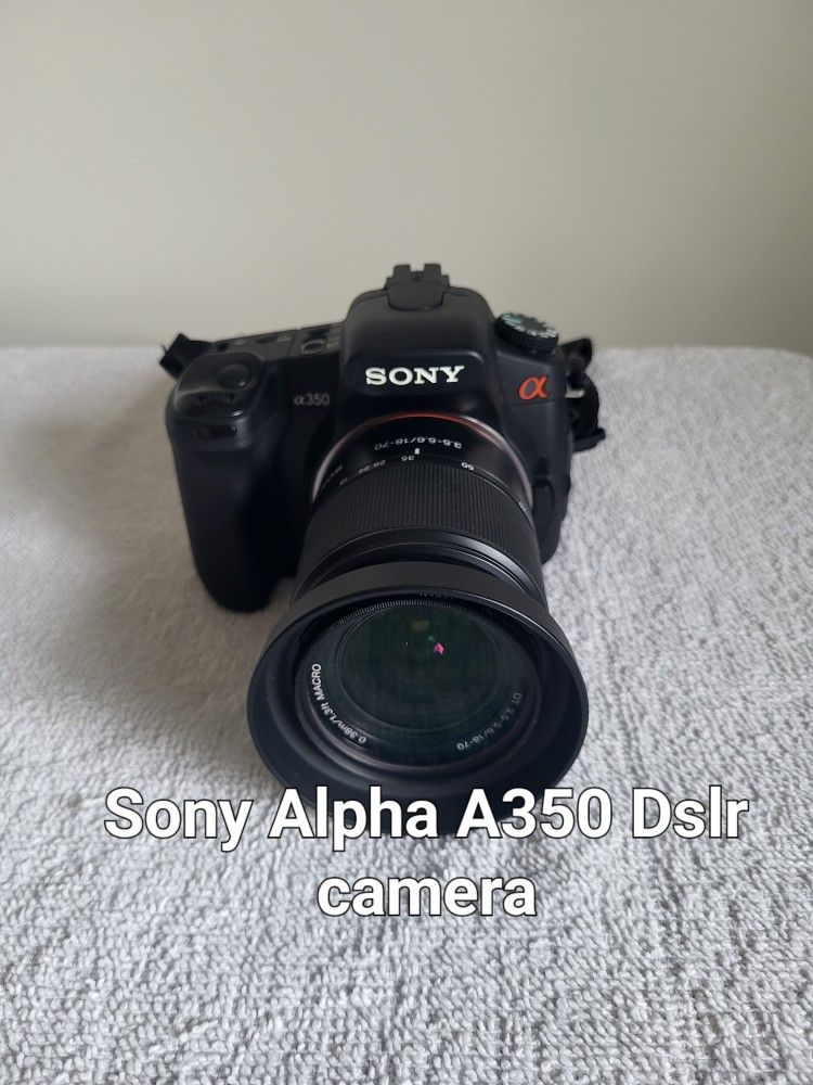 Sony Alpha  A350 Dslr Camera