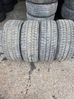 4 tires 215/55/17  Bridgestone blizzak ws90