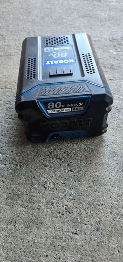 Kobalt 80v 2.5ah battery