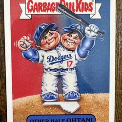 2023 Topps Garbage Pail Kids x MLB Series 3 Other Half Ohtani #11b Dodgers.Rare Insert 