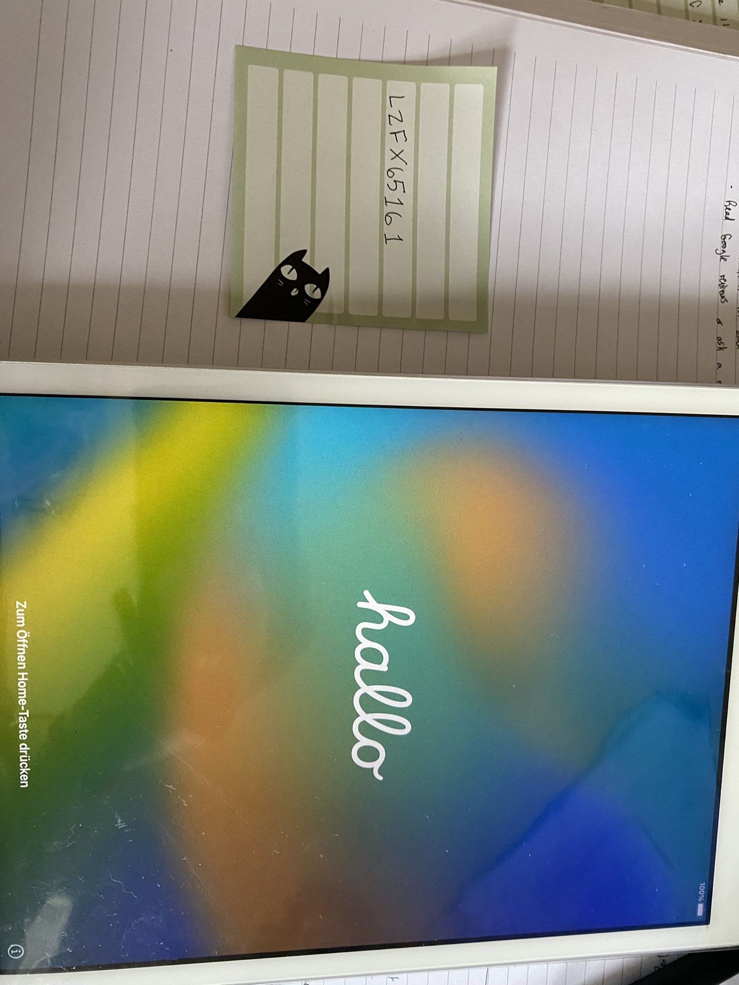 iPad Series 8, 32gb wifi only