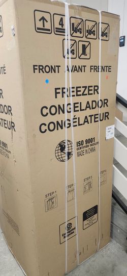 BRAND NEW IN BOX!!! Frigidaire 18-cu ft Frost-free Upright Freezer FREE DELIVERY (to select areas)
