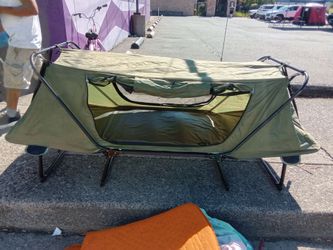 Tent cot waterproof folding camp bed