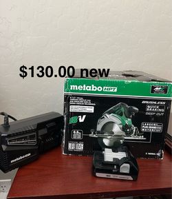 Circular saw $130.00 new