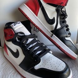 Nike Air Jordan 1 I Retro High OG Black Toe Size 11