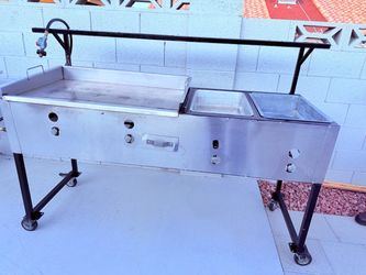 Plancha para tacos ( se renta )