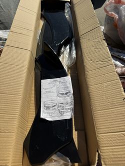 2017-2021 Civic Front Splitter 3 Piece Black Front Lip 