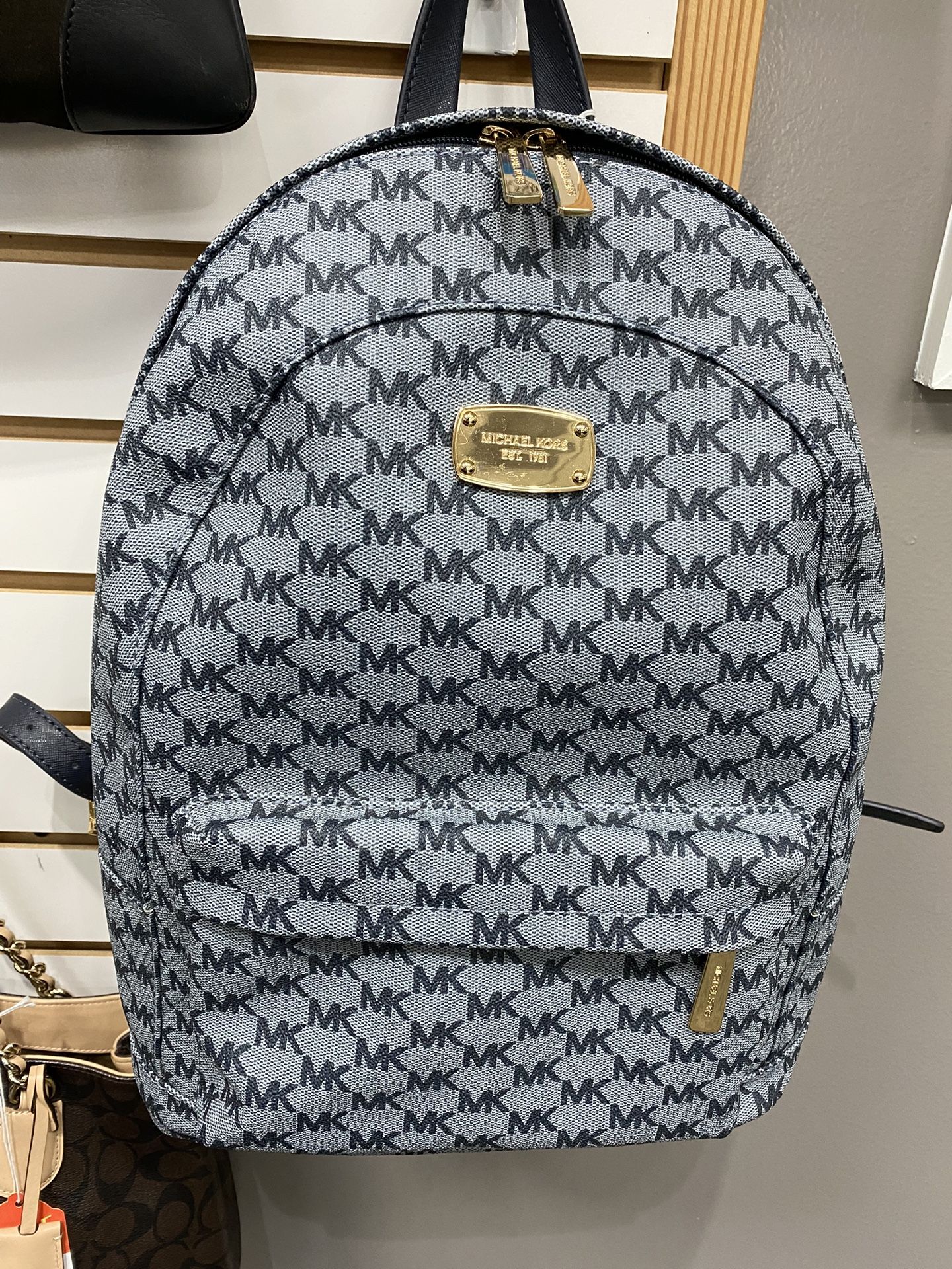 MK Designer Monogram Backpack for Sale in Port St. Lucie, FL - OfferUp
