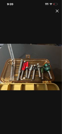 Twisted and Router Carbide Bits