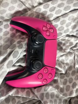 Ps5 pink/black controller