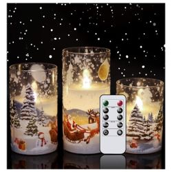 Christmas Candle Set