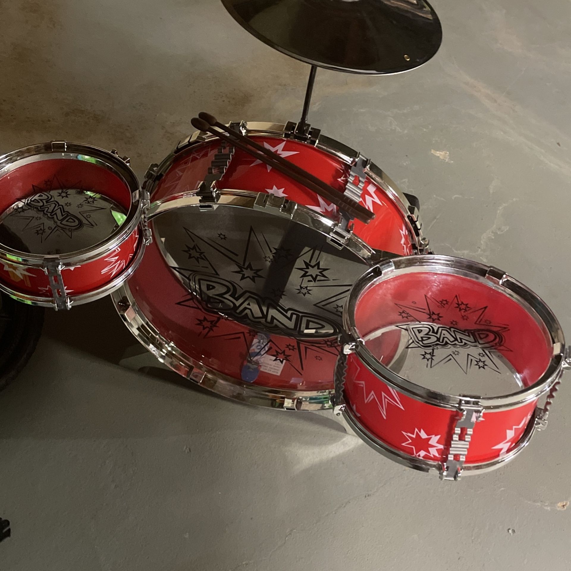 Toy Drum Set