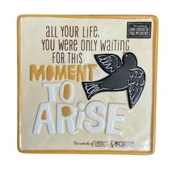 The Beatles Blackbird Song Lyrics Plaque 6” x 6”