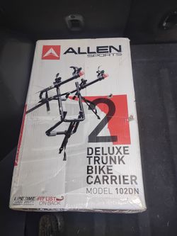 Allen deluxe 2 bike trunk rack