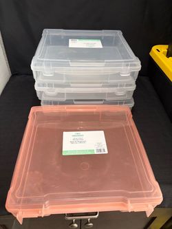 12x12 storage cases for arts & crafts